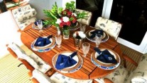ISLAND GIRL -  Aft Deck Al fresco Dining